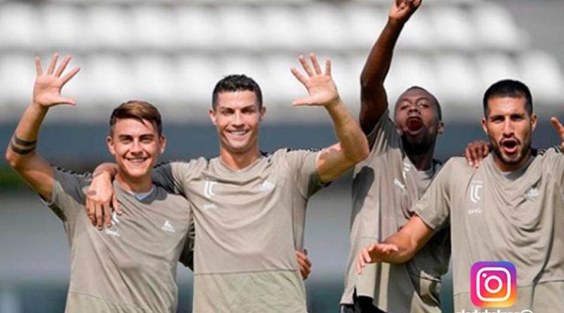 Cristiano Ronaldo entrenamiento